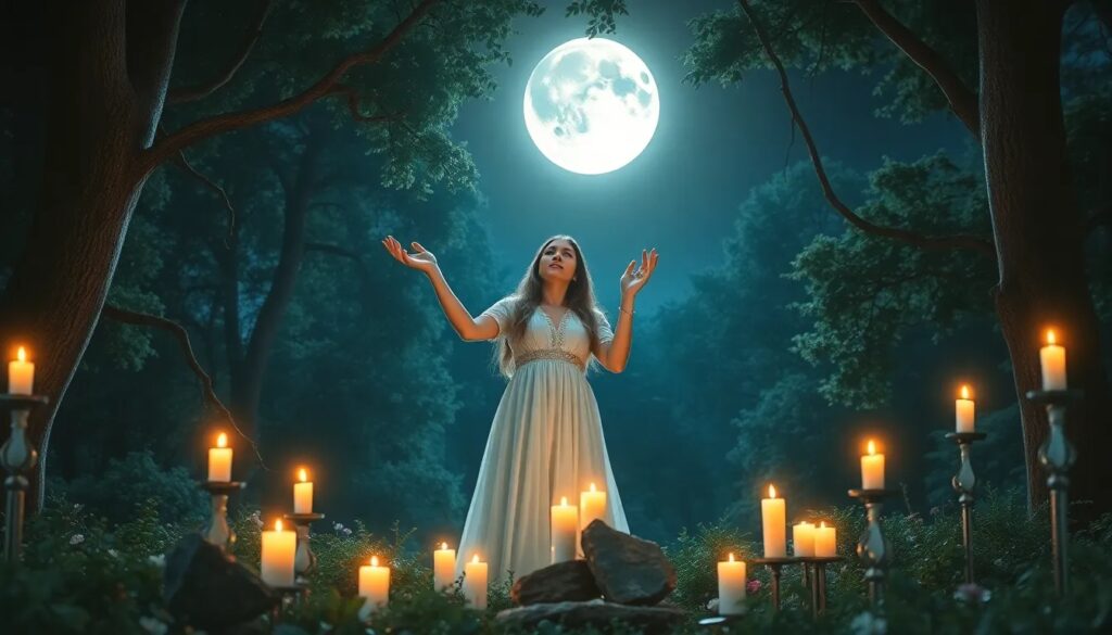 Ritual de la luna llena para pedir deseos y manifestar sueños